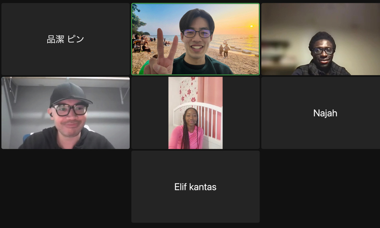 オンライン集客の様子を示す画像
